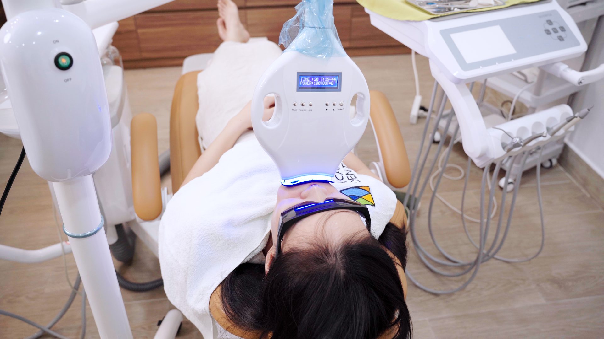 LED-accelerated whitening cycle